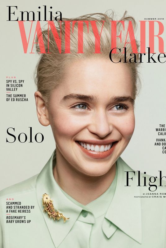 EMILIA CLARKE for Vanity Fair, Summer 2018