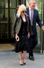 EMILIA CLARKE Heading to Nnight Show in New York 05/21/2018