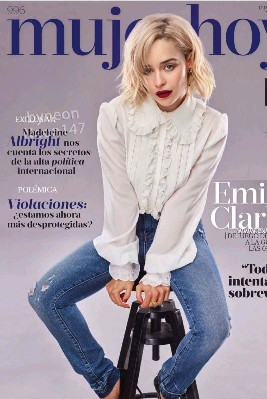 EMILIA CLARKE in Mujer Hoy Magazine, May 2018 Issue