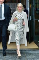 EMILIA CLARKE Leaves Good Morning America in New York 05/23/2018