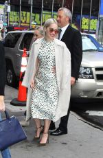 EMILIA CLARKE Leaves Good Morning America in New York 05/23/2018