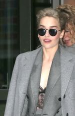 EMILIA CLARKE Out in New York 05/22/2018