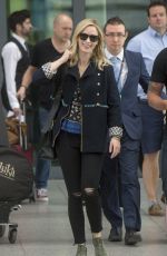 EMILY BLUNT at Heathrow Airport in London 05/21/2018