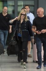 EMILY BLUNT at Heathrow Airport in London 05/21/2018