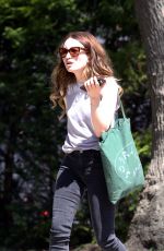 EMILY BROWNING Out and About in Toronto 05/08/2018