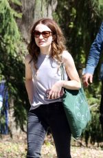 EMILY BROWNING Out and About in Toronto 05/08/2018