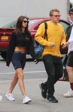 EMILY RATAJKOWSKI in Tights Out in New York 05/10/2018