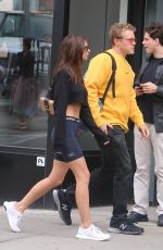 EMILY RATAJKOWSKI in Tights Out in New York 05/10/2018