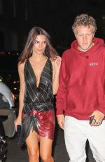 EMILY RATAJKOWSKI Night Out in New York 05/08/2018