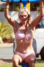 EMMA HARRISON in Bikinis at a Beach in Gold Coast 05/23/2018