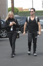 EMMA SLATER Arrives at DWTS Studioin Los Angeles 05/17/2018