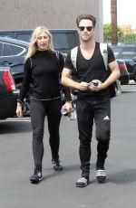 EMMA SLATER Arrives at DWTS Studioin Los Angeles 05/17/2018