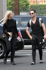 EMMA SLATER Arrives at DWTS Studioin Los Angeles 05/17/2018