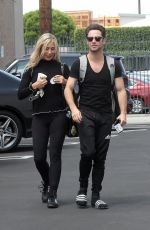 EMMA SLATER Arrives at DWTS Studioin Los Angeles 05/17/2018