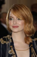EMMA STONE at MET Gala 2018 in New York 05/07/2018