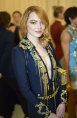 EMMA STONE at MET Gala 2018 in New York 05/07/2018