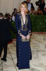 EMMA STONE at MET Gala 2018 in New York 05/07/2018