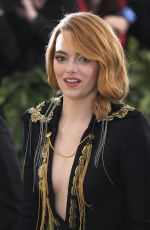 EMMA STONE at MET Gala 2018 in New York 05/07/2018