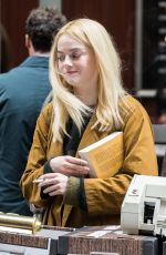 EMMA STONE on The Set of Maniac at Park Avenue in New York 05/10/2019