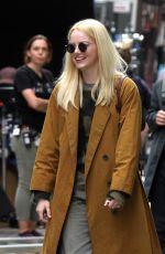 EMMA STONE on The Set of Maniac at Park Avenue in New York 05/10/2019