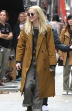 EMMA STONE on The Set of Maniac at Park Avenue in New York 05/10/2019