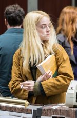 EMMA STONE on The Set of Maniac at Park Avenue in New York 05/10/2019
