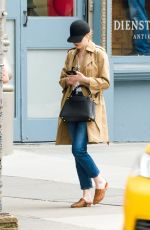 EMMA STONE Out and About in New York 05/04/2018