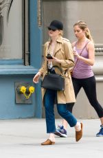 EMMA STONE Out and About in New York 05/04/2018