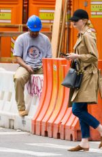 EMMA STONE Out and About in New York 05/04/2018