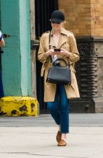 EMMA STONE Out and About in New York 05/04/2018
