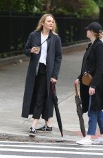 EMMA STONE Out with a Friend in New York 05/13/2018