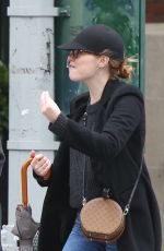 EMMA STONE Out with a Friend in New York 05/13/2018