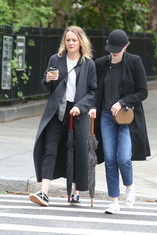 EMMA STONE Out with a Friend in New York 05/13/2018