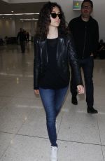 EMMY ROSSUM Arrives at Los Angeles International Airport 05/29/2018