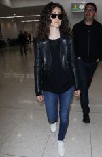 EMMY ROSSUM Arrives at Los Angeles International Airport 05/29/2018