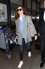 EMMY ROSSUM at Los Angeles International Airport 05/08/2018