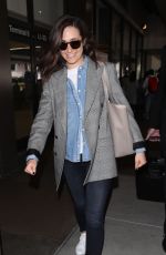 EMMY ROSSUM at Los Angeles International Airport 05/08/2018