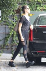 EMMY ROSSUM Heading to a Gym in Los Angeles 05/19/2018
