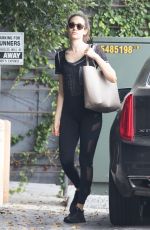 EMMY ROSSUM Heading to a Gym in Los Angeles 05/19/2018