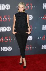 ERIN RICHARDS at Fahrenheit 451 Premiere in New York 05/08/2018