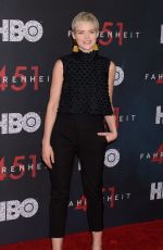 ERIN RICHARDS at Fahrenheit 451 Premiere in New York 05/08/2018