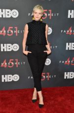 ERIN RICHARDS at Fahrenheit 451 Premiere in New York 05/08/2018