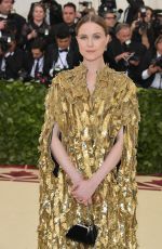 EVAN RACHEL WOOD at MET Gala 2018 in New York 05/07/2018