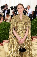 EVAN RACHEL WOOD at MET Gala 2018 in New York 05/07/2018