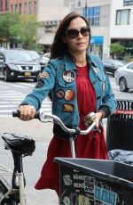 FAMKE JANSSEN Out and About in New York 05/28/2018