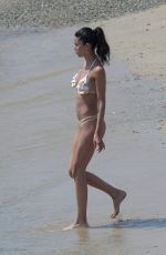 FEDERICA NARGI in Bikini at a Beach in Skorpios 05/27/2018