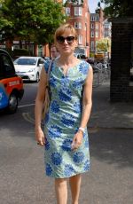 FIONA BRUCE at Chelsea Flower Show in London 05/21/2018