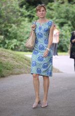 FIONA BRUCE at Chelsea Flower Show in London 05/21/2018