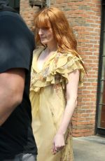FLOERENCE WELCH Leaves Her Hotel in New York 05/15/2018