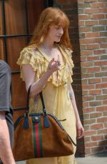 FLOERENCE WELCH Leaves Her Hotel in New York 05/15/2018